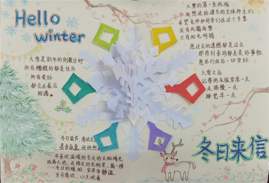 三等獎(jiǎng) 23計(jì)算機(jī)5班唐子怡《冬日來(lái)信》.jpg 三等獎(jiǎng) 23計(jì)算機(jī)5班唐子怡《冬日來(lái)信》.jpg